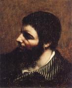 Self-Portrait with Striped Collar